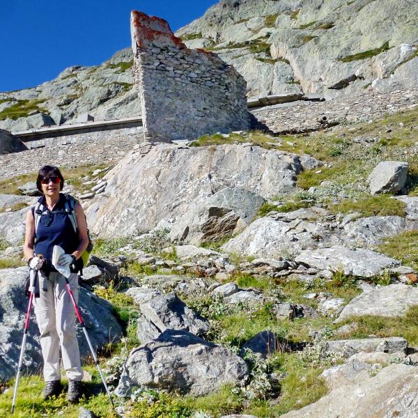 Sentiero per il colle di Colla Lunga mt.2533